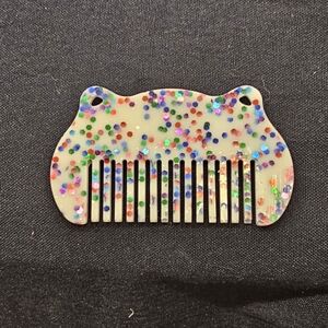 Handmade Resin Beautiful Beacons Sparkly Glitter Birthing Comb